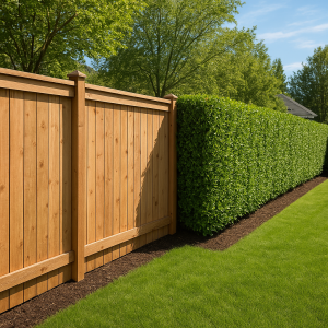 Property line privacy ideas
